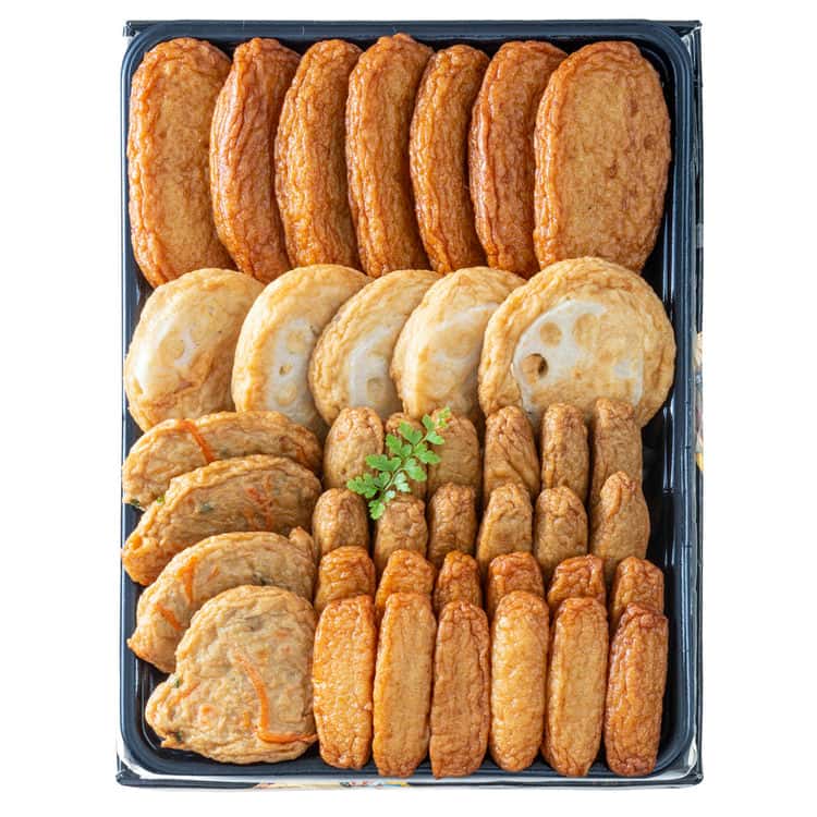 【ポイント5倍!ブラックフライデー!】 鹿児島 高浜蒲鉾 串木野さつま揚げ折り詰め【百重】 特上揚x7 野菜天x4 上棒天x12 れんこん天x5 いわし棒天x1...