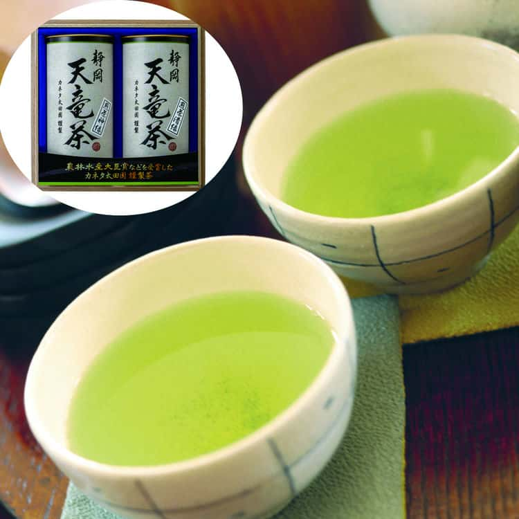 農林水産大臣賞受賞 【スーパーSALE 10%OFF！】静岡 天竜茶 J カネタ太田園 煎茶神緑150g 煎茶清緑150g 木箱入り 農林水産大臣賞・天皇杯などを受賞した太田氏謹製のお茶をお楽しみください お歳暮 お中元 ご進物 ギフト 贈り物に最適 ※離島は配送不可