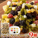 お徳用 ミックスフルーツ 9種 1kg 毎日フルーツを手軽に食べたい方へ お歳暮 お中元 ご進物 ギフト 贈り物に最適 販売元より直送 SM00010868