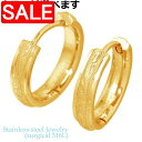 【スーパーSALE 50%OFF!】 ステンレス ピアス アクセサリー 金属アレルギー対応 ハワイアンジュエリー フープ アレルギーフリー サージカルステンレス...