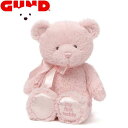 GUND ガンド ぬいぐるみ マイ 1st テディーベア テディベア くま くまの ベアー Teddy Bear ピンク S リボン 人気 ブランド ギフト 贈り物 プレゼントに 対象年齢 0才~ 6048599