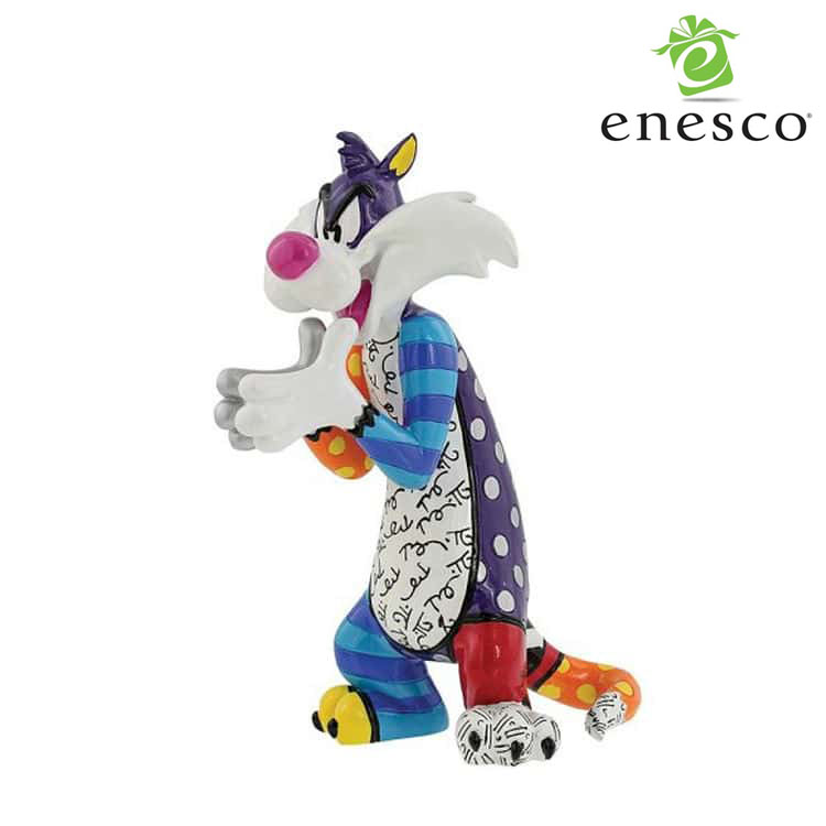 enesco(エネスコ)【Looney Tunes by Britto】シルベスター フィギュア コレクション 人気 ブランド ギフト クリスマス 贈り物 プレゼントに最適 4052545