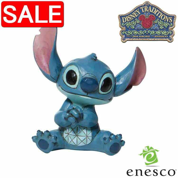【スーパーSALE 10%OFF！】 スティッチ ミニ ディズニー フィギュア 【Disney Traditions】 置物 インテリア enesco エネスコ コレクション 人気 ブランド ギフト 贈り物 プレゼントに 6009002(3)