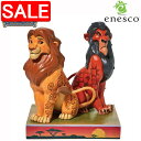 【スーパーSALE 10%OFF!】 enesco エネスコ 【Disney Traditions】 シンバ&スカー ディズニー フィギュア コレクション 人気 ブランド ギフト 贈り物 プレゼントに 6010093
