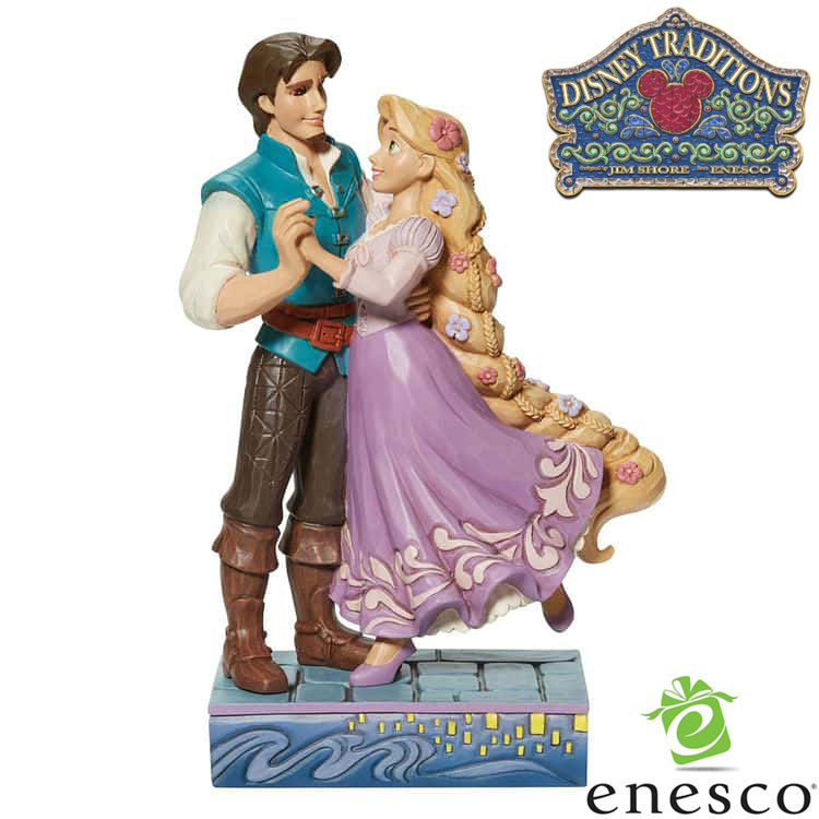 enesco(エネスコ)【Disney Traditions】 ラプンツェル＆フリン LOVE ディズニー フィギュア コレクション 人気 ブランド ギフト クリスマス 贈り物 プレゼントに最適 6013071