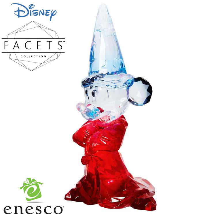 enesco(エネスコ)【Facets Disney】ミッキー ファンタジア アクリルフィギュア ディズニー フィギュア コレクション 人気 ブランド ギフト クリスマス 贈り物 プレゼントに最適 6013330