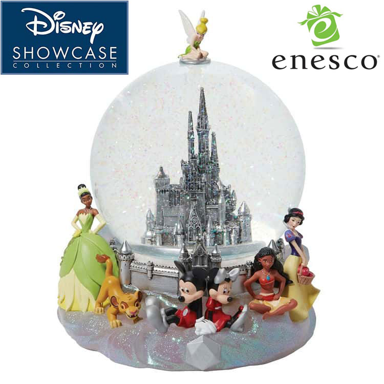 enesco(エネスコ)【Disney Showcase】ディズニー100 スノードーム ディズニー フィギュア コレクション 人気 ブランド ギフト クリスマス 贈り物 プレゼントに最適 6013696