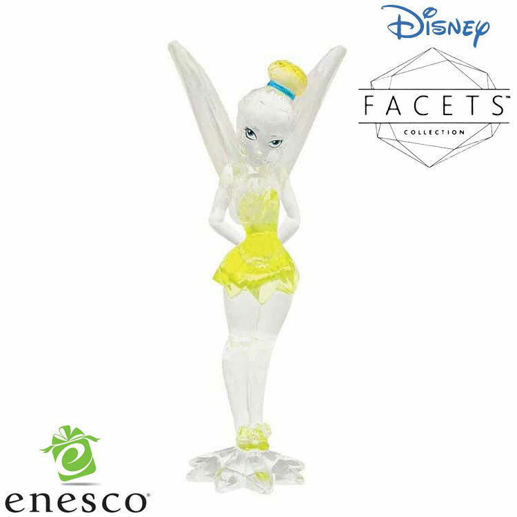 enesco(エネスコ)【Facets Disney】ティンカー・ベル アクリルフィギュア ディズニー フィギュア コレクション 人気 ブランド ギフト クリスマス 贈り物 プレゼントに最適 ND6009040