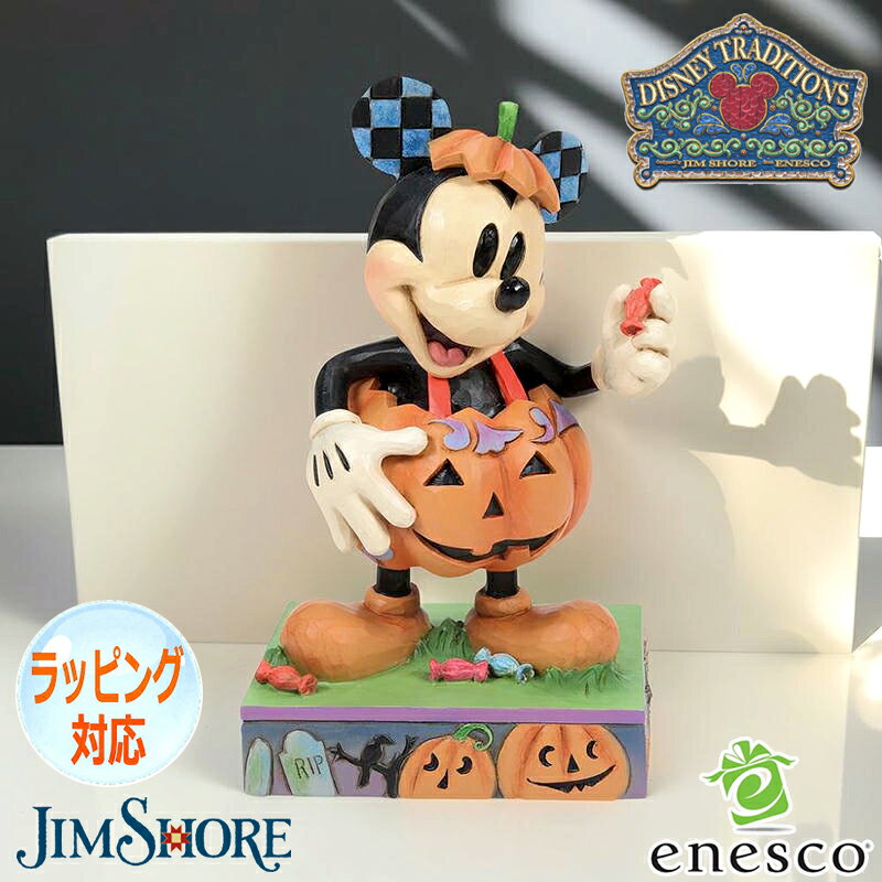ミッキー パンプキン コスチューム ハロウィン ミッキーマウス フィギュア 置物 人形 ディズニー  ...
