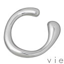 【ポイント5倍!27日まで】 ヴィー vie ステンレス イヤーカフ レディース 1個売り 片耳用 金属アレルギー対応 アレルギーフリー vie-E1302