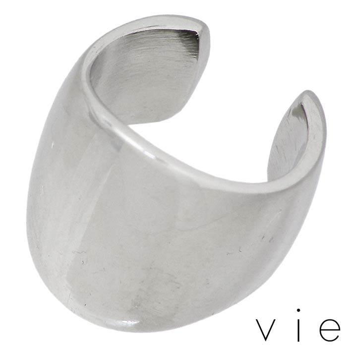 ヴィー vie ステンレス イヤーカフ レディース 1個売り 片耳用 金属アレルギー対応 アレルギーフリー vie-E1306