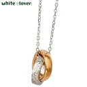 【お買い物マラソン ポイント5倍!】 ホワイトクローバー white clover ステンレス ネックレス アクセサリー レディース ハワイアンジュエリー ダイ...