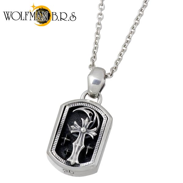 ウルフマンB.R.S WOLFMAN B.R.S スノーライト ケルティック 2WAY シルバー ペンダントトップ アクセサリー メンズ シルバー925 スター...