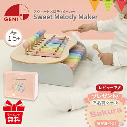 ＼LINEで400円OFF／＼レビューでお名前シールプレゼント／エドインター スウィートメロディメーカー(Sweet Melody Maker)|ピアノ シロフォン 知育 こども楽器 おしゃれ 女の子 1歳 2歳 3歳 パステルカラー 人気 プレゼント 誕生日 贈り物 ギフト 入園