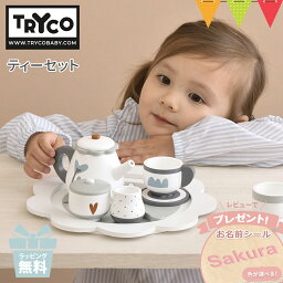 ＼レビューで名入れシールプレゼント／トライコ ティーセット |TRYCO 玩具 おもちゃ 誕生日 プレゼント 男の子 女の子 プチギフト 出産祝い お誕生日プレゼント ギフト 入園