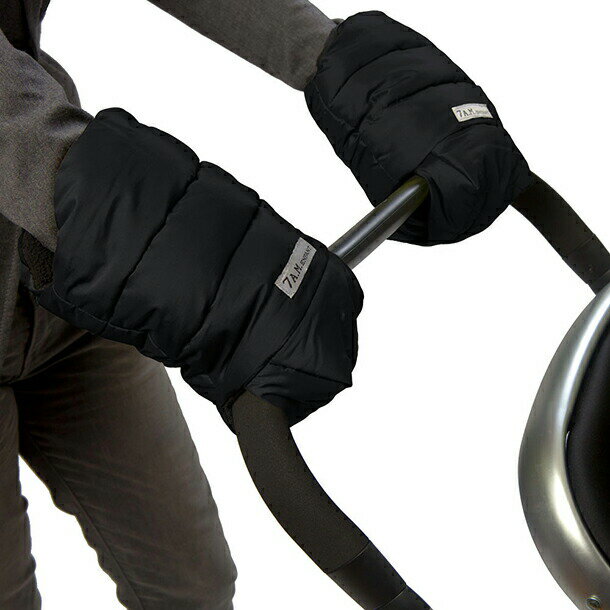 7AMENFANT（セブンエイエムアンファン）WARMMUFFS ベビーカー ハンドマフ HM212 Black |ハンドマフのサムネイル