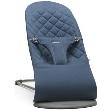 【P10倍+ママ割5倍】【日本正規品2年保証】BabyBjorn(ベビービョルン) バウンサー Bliss(ブリス) コットン ミッドナイトブルー|バランスソフト【ラッピング・のし無料】【送料無料】【あす楽】★