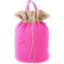 ＼アウトレットセール SALE／7AMENFANT（セブンエイエムアンファン） HAMPER BAG Neon Pink｜ストローラーバッグ・マザーズバッグ 3