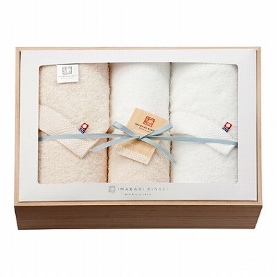 タオルセット（売れ筋ランキング） 【ポイント3倍】imabari towel 今治タオル 今治謹製 木箱入りオーガニックコットンタオルセット【出産内祝い 内祝い 御祝いなどのお祝い返し お返し 返礼 ギフト】【ギフトセット タオルギフト 国産タオル】【送料込み 送料無料】