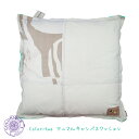 COLORIQUE/カラリク アニマルキャンバスクッション(インナークッション付き)【Into the Woods Canvas Cushion, 70x70cm】(3)