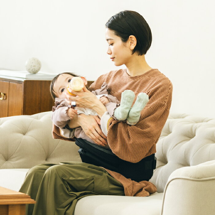 【公式（2年保証付）】ヒップシート ベビーアンドミー BABY&Me Beren hipseat ベーレン ちょい抱き 授乳サポート 寝かしつけ エアークッションシート 20kgまで使用可能 腹部の負担を軽減