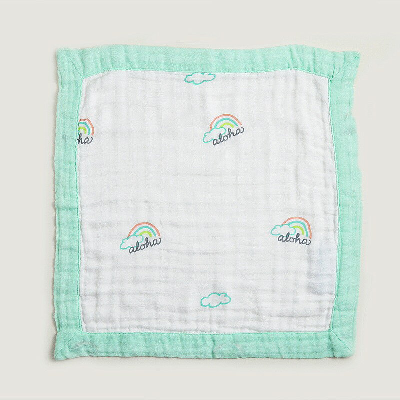【公式】ミニブランケット セキュリティブランケット ココムーン Pot o'Aloha ハワイ発 バンブーモスリン タオル にぎにぎ 安心毛布 赤ちゃん ベビー キッズ 大人ベビーギフト 出産祝い 出産準備 国内正規販売店 2