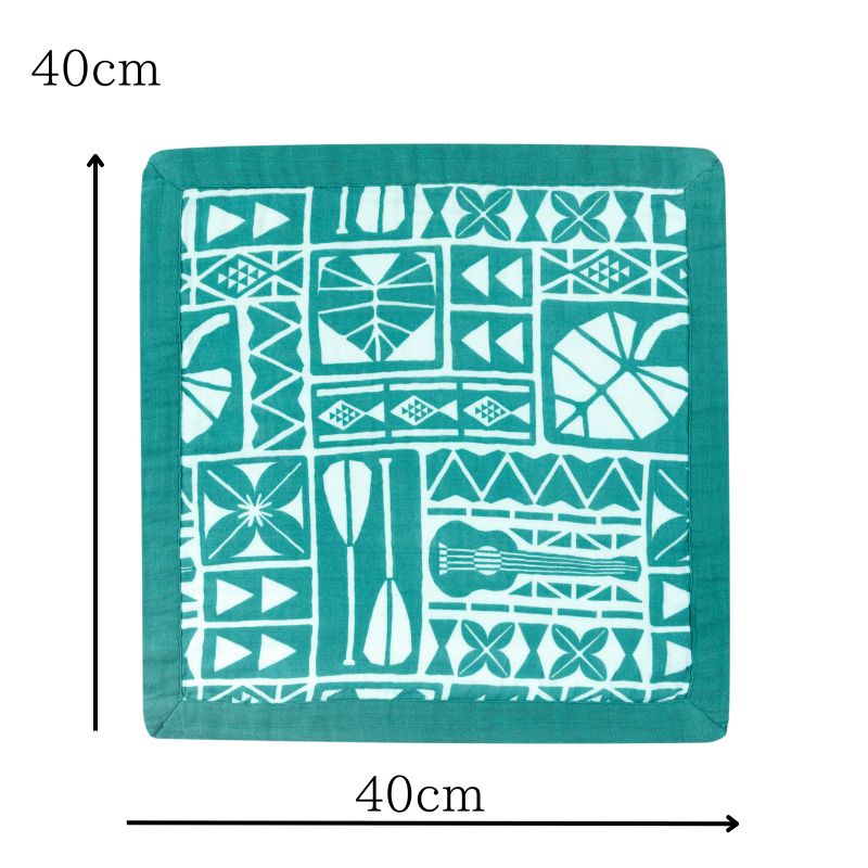 【公式】ミニブランケット セキュリティブランケット ココムーン Kapa Kulture ハワイ発 バンブーモスリン タオル にぎにぎ 安心毛布 赤ちゃん ベビー キッズ 大人ベビーギフト 出産祝い 出産準備 国内正規販売店 3