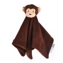 【Nature Zooof Denmark (ネイチャーズーオブデンマークオーガニックコットン)モンキー】オーガニックコットン キャドルクローズ ブランケット ...