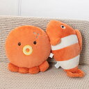 ぬいぐるみ かわいい タコ アザラシ クマノミ 海洋動物 インテリア 寿司屋や水族館のインテリア デコレーション プレゼント ギフト ふわふわ うさぎ毛風手触り 柔らかい 40cm 50cm 癒し おしゃれ 特別感
