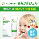 【公式】アロベビー 歯みがきジェル(ALOBABY)オレンジ...