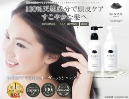 【公式】【送料無料】シンスボーテオーガニックトリートメント(SINCEbeaute)【オーガニックトリートメント/ノンシリコン/抜け毛ケア】