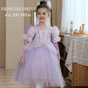 子供服 ハロウィン プリンセス ワンピース キッズ 長袖 ワンピース ベール かわいい お姫様 チュールワンピース 女の子 ハロウィン衣装 コスプレ 変装 パー...