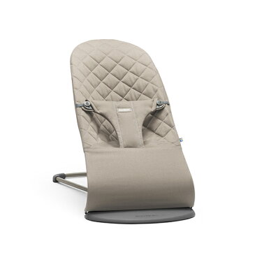 【BabyBjorn ベビービョルン正規販売店】バウンサー Bliss(ブリス)コットンタイプ(サンドグレー)006017