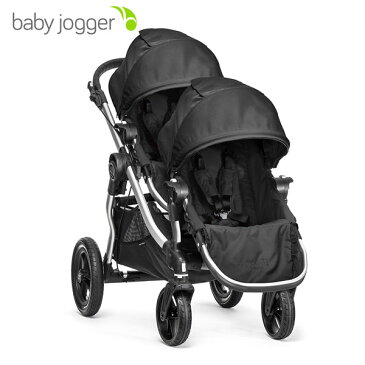 【BabyJogger ベビージョガー正規販売店】baby jogger city select シティセレクト（ブラック）セカンドシートブラックフレーム（2022278）ツインストローラーセット