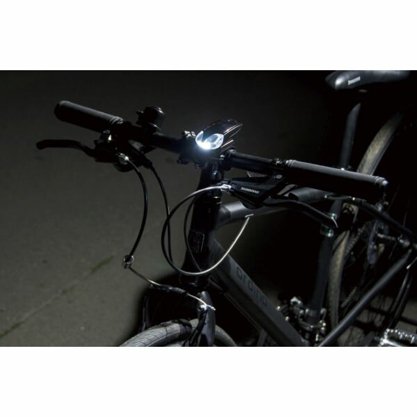 自転車ライト 補助灯 10時間点灯 20ルーメン BL-B01BK