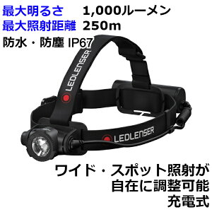 レッドレンザー ヘッドライト 充電式 防水 H7R Core 502122