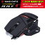 FPS 向け ゲーミングマウス MAD CATZ マッドキャッツ R.A.T. 4+ DPI無段階調節 プレシジョンエイム MR03MCINBL000-0J