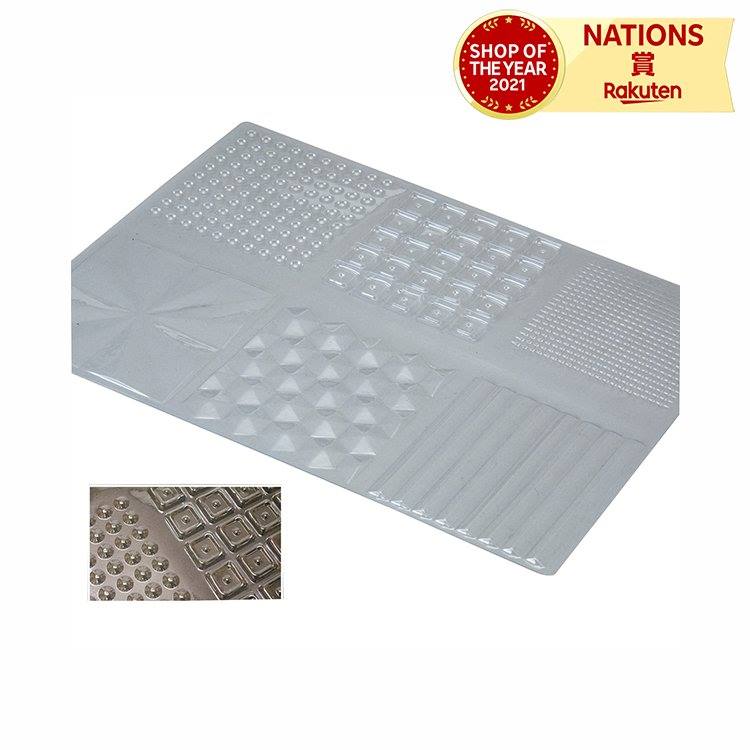 でこぼこ透明シート 5枚組 アーテック 図工 工作 おりがみ 装飾 美術 学校教材 素材 教育玩具 美術教材 制作 オリジナル 手作り 自作