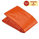 静音防寒ポンチョ(オレンジ) 非常用 防寒 ポンチョ おすすめ 災害時 避難所 防災 緊急時 防災グッズ キャンプ アウトドア アーテック