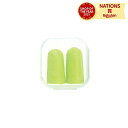 耳栓 環境音のみシャットアウトする 安心 35x37x17mm 本体(2個組)×1 5g ポリウレタン 耳栓 作業用 仕事用 睡眠改善