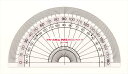 分度器(9cm) Artec アーテック 学校教材 教育玩具 文具 学童文具 日用品雑貨 文房具 手芸 事務用品 製図用品 おすすめ 人気 定番