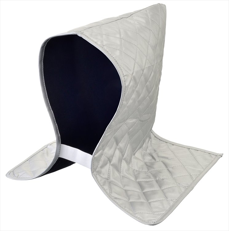 レスキュー簡易防災頭巾 簡易頭巾 シルバー ポリエステル ポリプロピレン ゴム 防災グッズ 防災ずきん ..