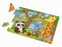 アニマル大集合パズル 40ピース 動物 アニマル 知育玩具 脳トレ 集中力 おもちゃ ゲーム 紙製 子ども 幼児 幼稚園 保育園 小学生 室内遊び ホビー 玩具