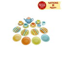 エドインター Ed.Inter AFTERNOON TEA SET -アフタヌーンティー セット- ecomugi エコムギ 玩具 おもちゃ おままごと ごっこ遊び 3歳 4歳