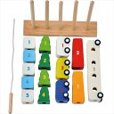 ソート&カウントシティ I'm TOY(アイムトイ) 木製 面取り加工 安全基準 玩具 おもちゃ 想像力 創造力 成長 かわいい おしゃれ カラフル ぬくもり 種類 色々 エデュテ ギフト 木のおもちゃ 知育 クリスマスプレゼント