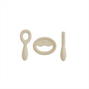 お口発達スタートキット ラテ 歯固め 歯がため 歯ぐずり 乳児 安心 安全 歯並び かみかみ 歯痒い カラー 発話 発声練習 滑り止め 高機能 優秀 乳歯 人気...