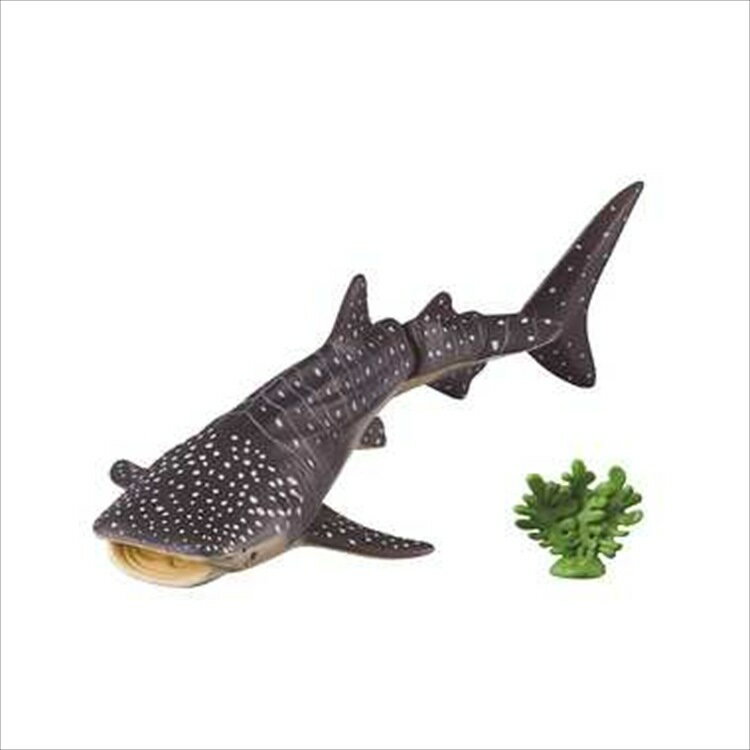 楽天BABYGOODS FACTORYアニア AL－05 ジンベエザメ（水に浮くVer.） 3歳以上 タカラトミー 1ギミック付き動物フィギュアシリーズ 手のひらサイズ ワカメ付き