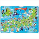 DC-60-059 めきめきチャイルドパズル ミッキーと日本地図であそぼうよ! 子供用パズル 60ピース ディズニー DC-60-059 テンヨー
