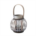 花瓶にもなる竹製ランタン Paseo 花瓶 フラワーベース アレンジメント用品 フラワーアレンジメント 玄関 リビング 北欧風 インテリア雑貨