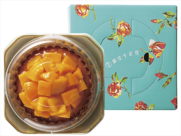 銀座千疋屋 銀座タルト（マンゴー） PGS-053 5号 直径15cm ケーキ 洋菓子 焼菓子 スイーツ スイーツギフト 誕生日 ホールケーキ 冷凍のサムネイル